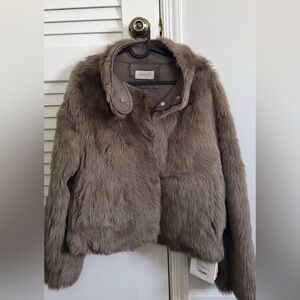 Women’s Toscana Lambskin Fur Jacket, Crop fit